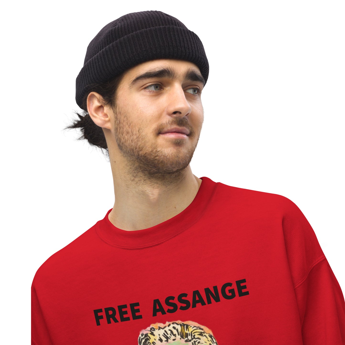 Unisex Sweatshirt "FREE ASSANGE"